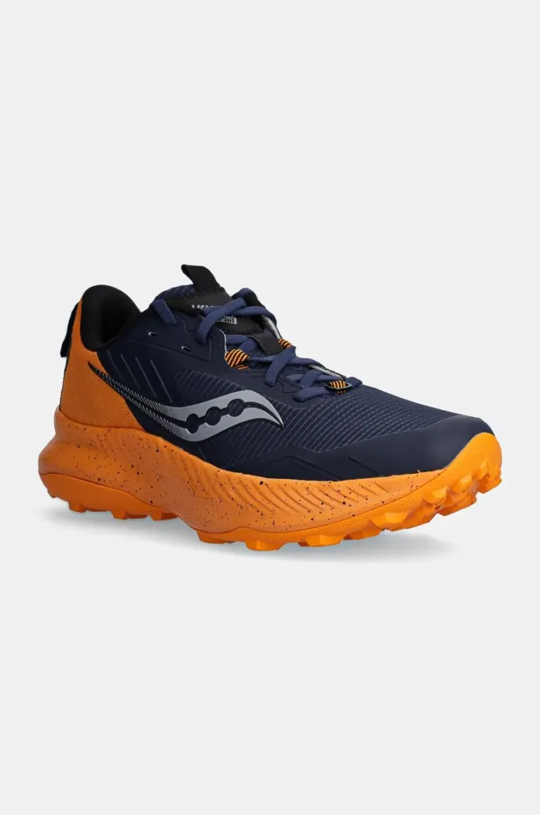 Saucony pantofi de alergat Blaze TR culoarea albastru marin