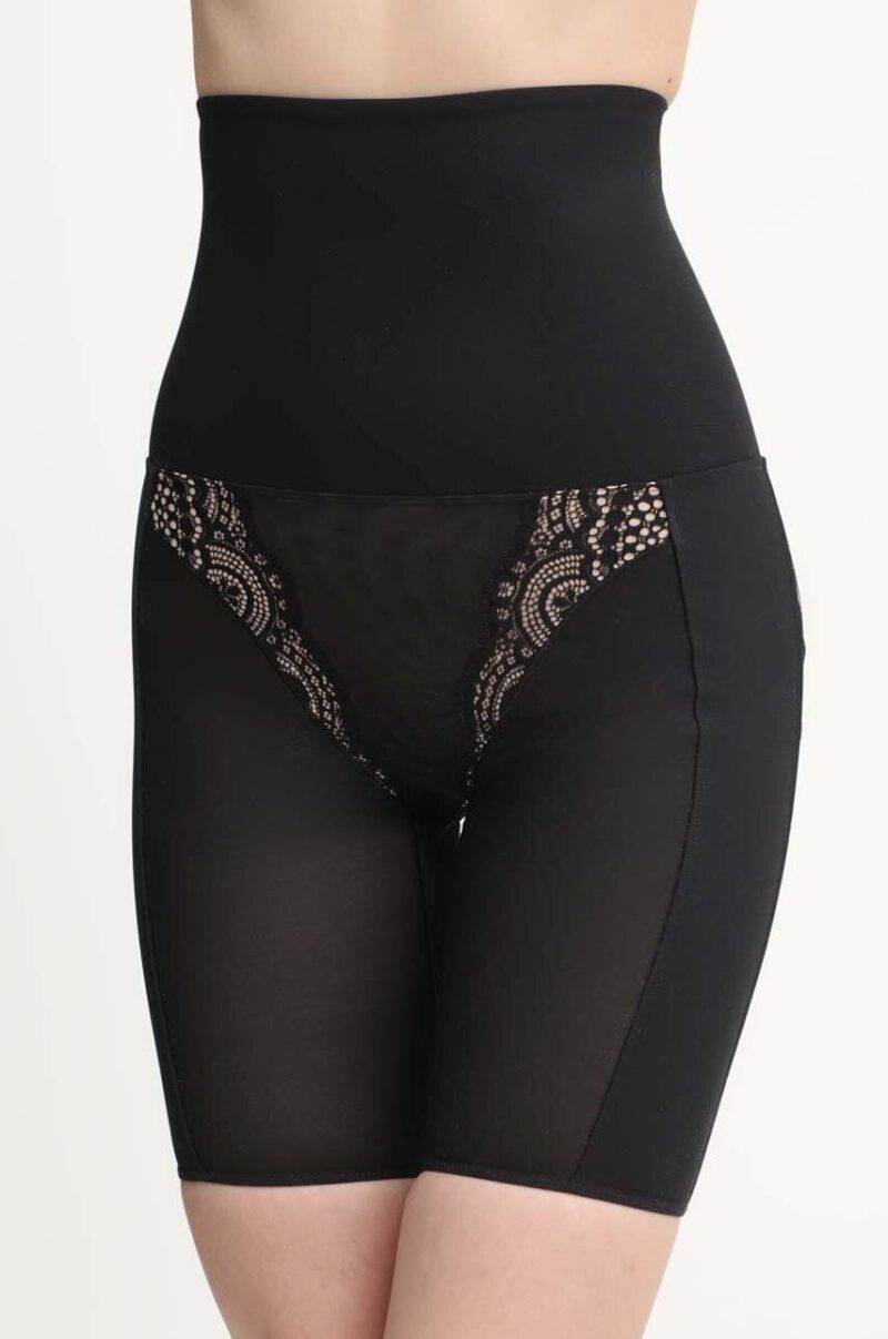 Scandale pantaloni scurti modelatori culoarea negru