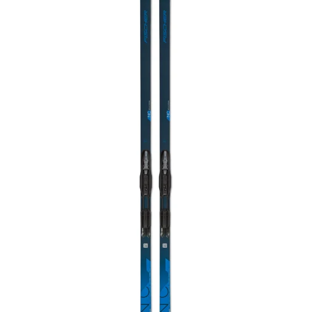 Schiuri de fond Fischer Apollo EF + legături Nordic Tour Step-In IFP - black/grey