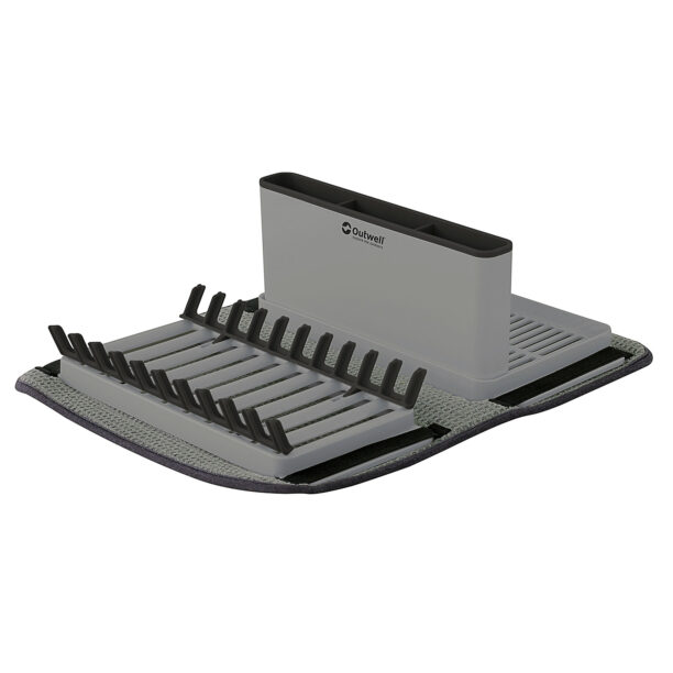 Scurgător de vase Outwell Dunton Foldable Dish Rack w/Sponge Drain