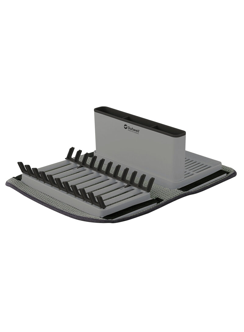 Scurgător de vase Outwell Dunton Foldable Dish Rack w/Sponge Drain