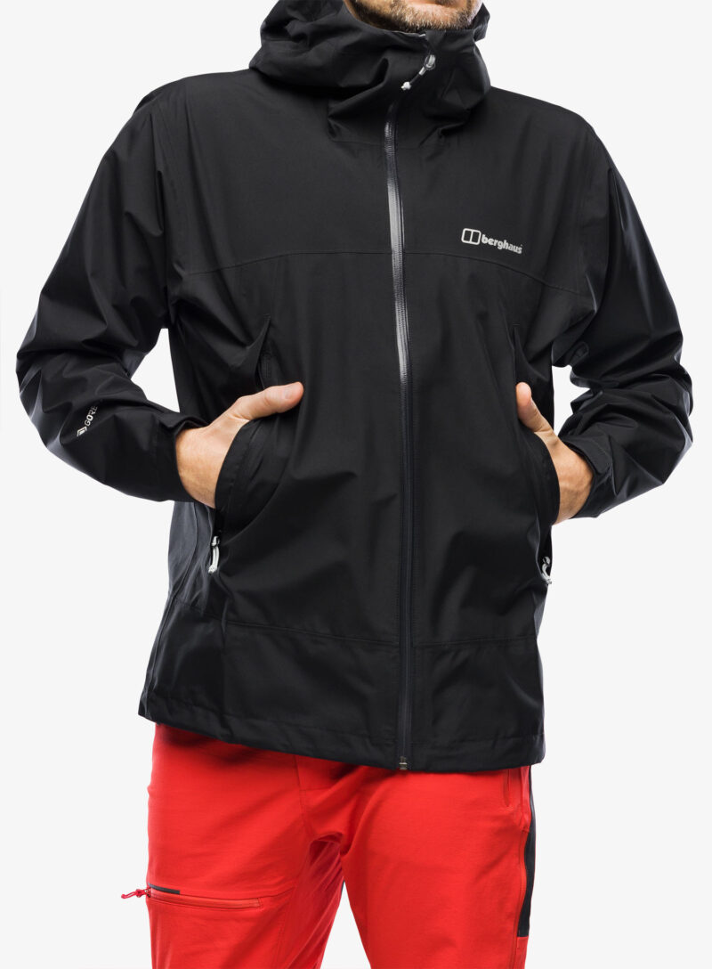 Cumpăra Scurta de ploaie Berghaus Paclite Dynak Shell Jacket - black/black