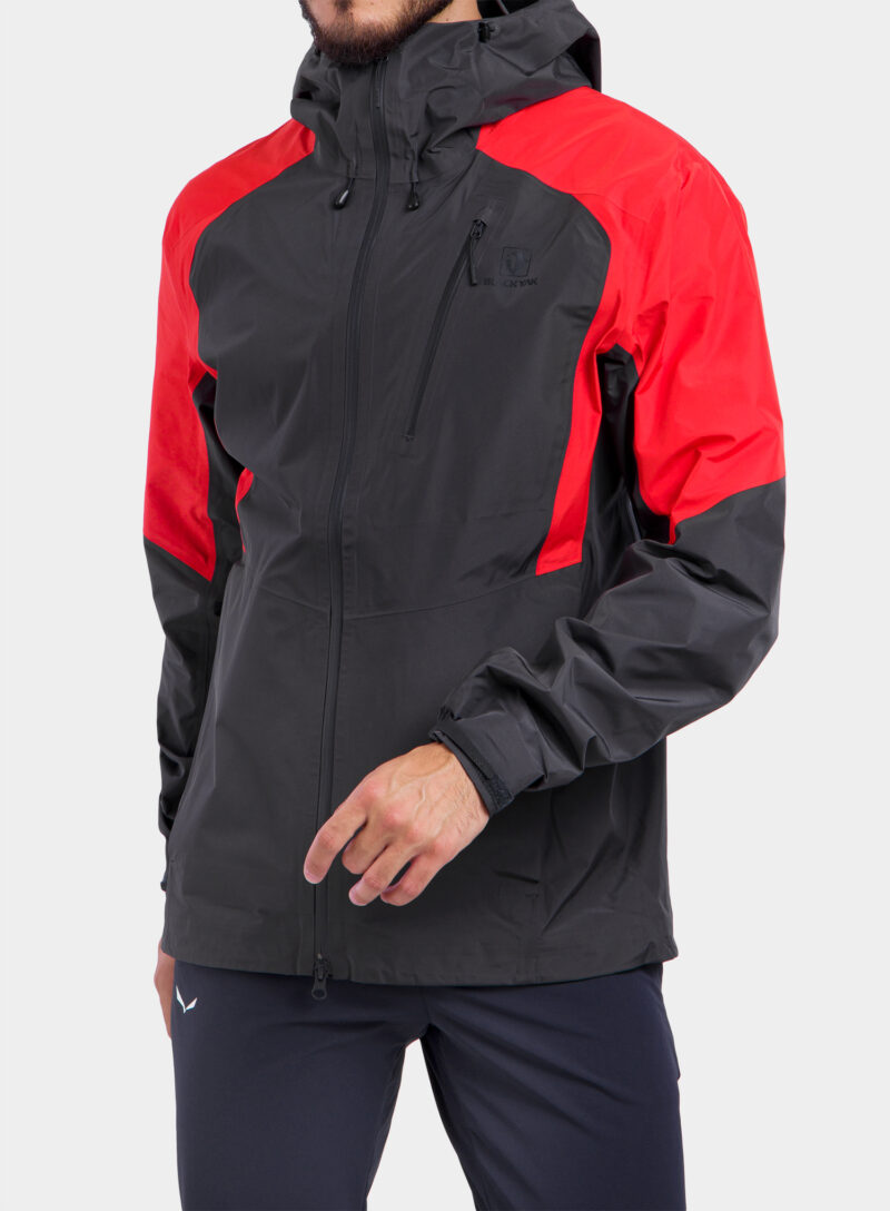 Scurta de ploaie BlackYak Zebu Jacket - fiery red