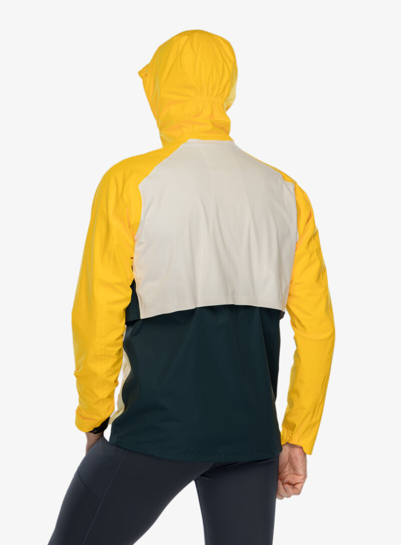 Original Scurta de ploaie Brooks High Point Waterproof Jacket - green/ecru/lemon