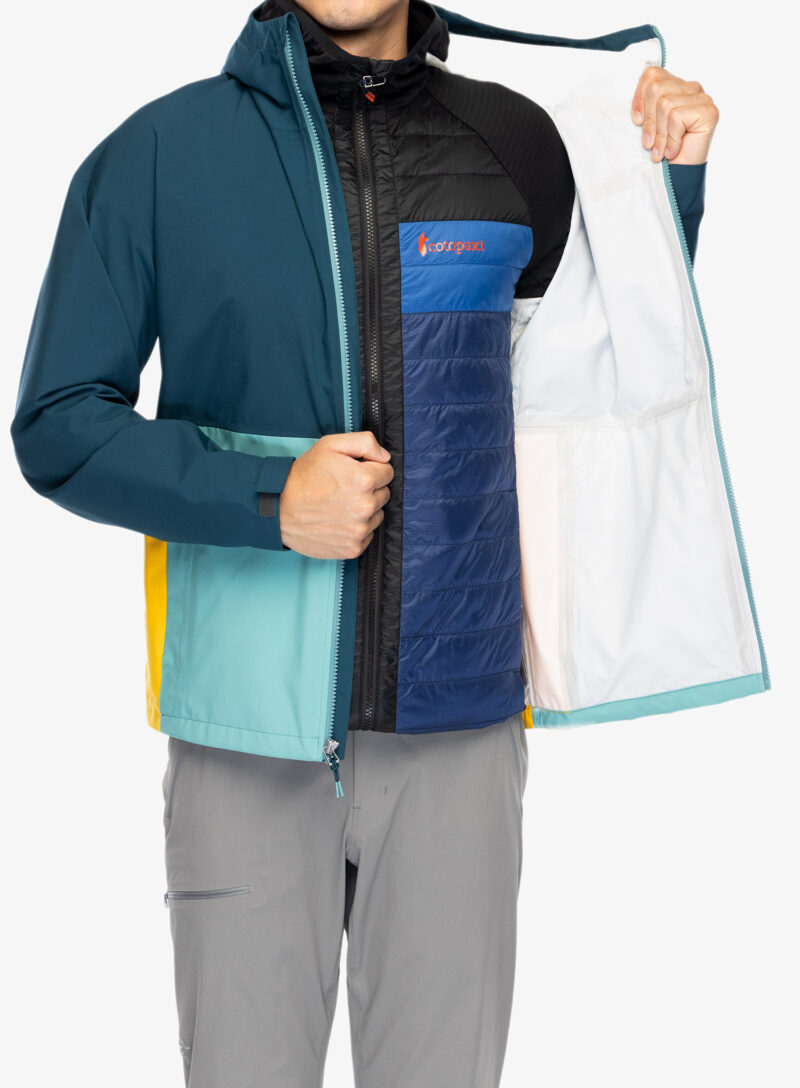 Original Scurta de ploaie Cotopaxi Cielo Rain Jacket - abyss/coastal