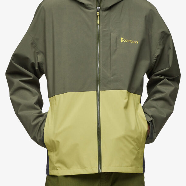 Scurta de ploaie Cotopaxi Cielo Rain Jacket - fatigue/lemongrass