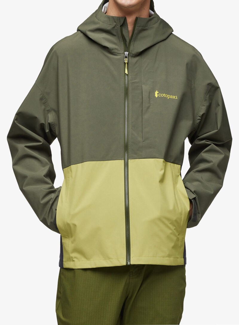 Scurta de ploaie Cotopaxi Cielo Rain Jacket - fatigue/lemongrass