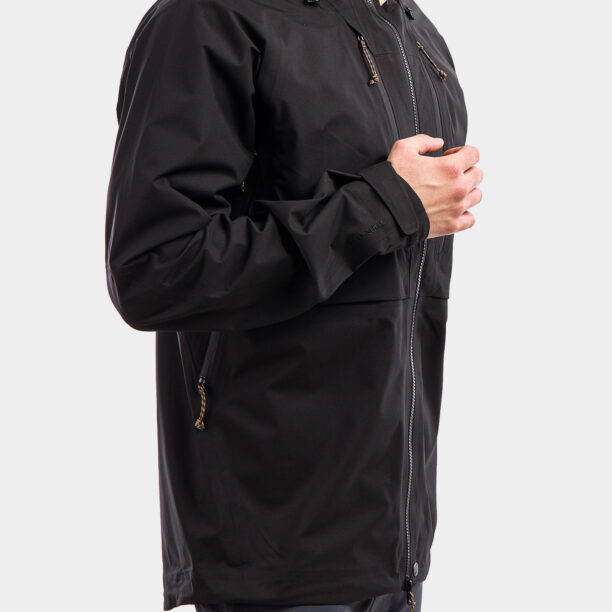 Original Scurta de ploaie Fjallraven Keb Eco-Shell Jacket - black