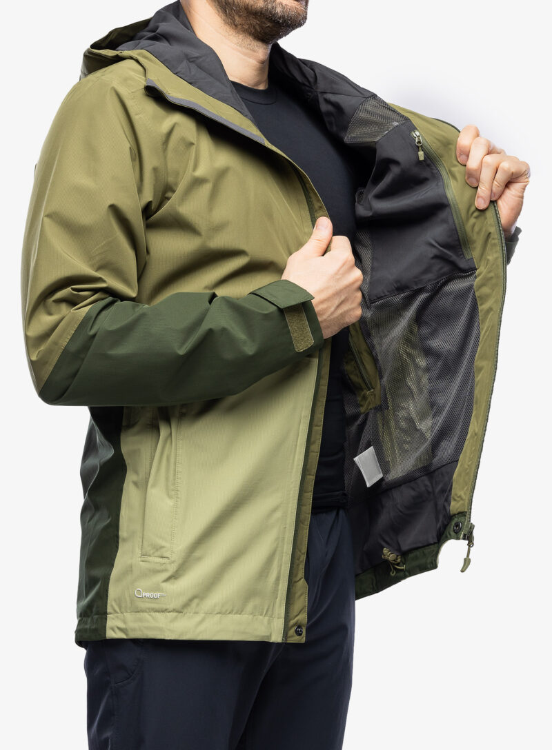 Preţ Scurta de ploaie Haglofs Finch Proof Jacket - olive green/seaweed green