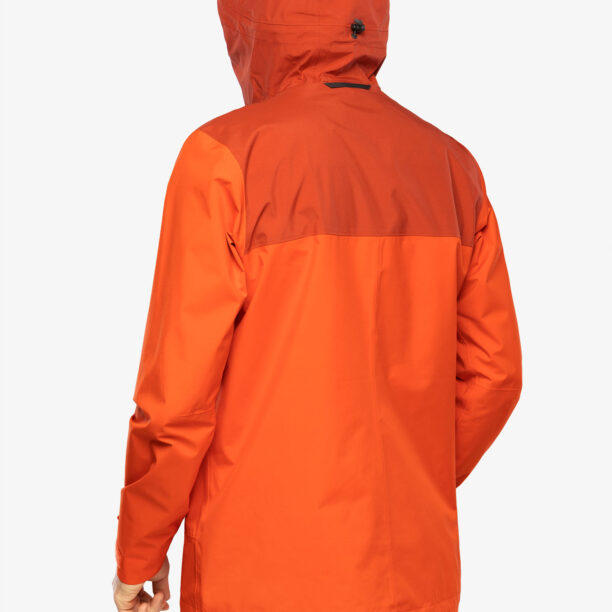 Preţ Scurta de ploaie Haglofs Koyal Proof Jacket - habanero/corrosion