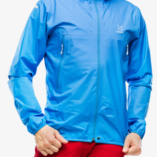 Scurta de ploaie Haglofs L.I.M Proof Jacket - nordic blue