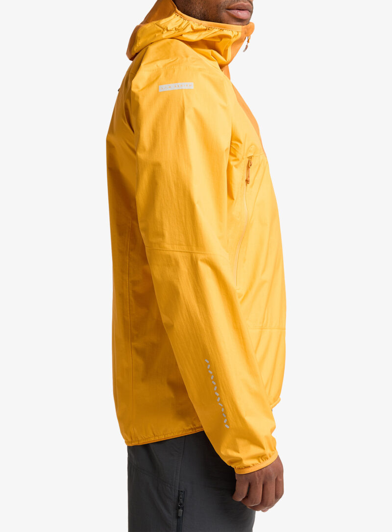 Cumpăra Scurta de ploaie Haglofs L.I.M Proof Jacket - sunny yellow/desert yellow