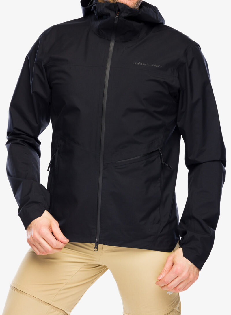 Scurta de ploaie Peak Perfomance Commuter GORE-TEX Paclite Jacket - black