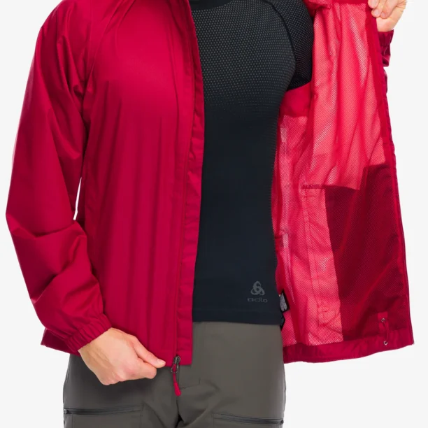 Preţ Scurta de ploaie The North Face Quest Jacket - garnet red black heather