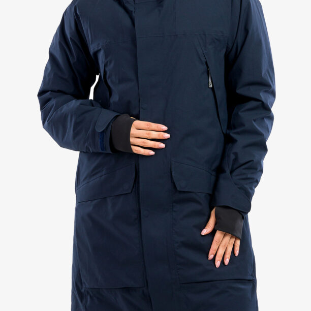 Scurta lunga de iarna femei Houdini Fall in Parka - blue illusion