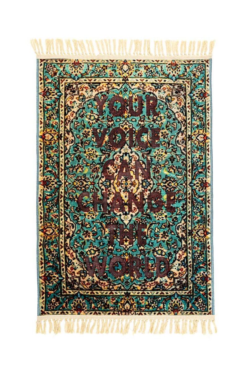 Seletti covor Burnt Carpet