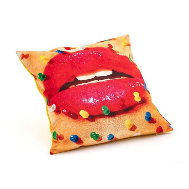 Seletti perna decorativa Cushion Mouth with Pins preţ