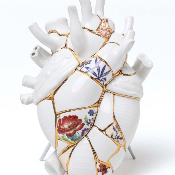 Seletti vaza decorativa Love in Bloom Kintsugi