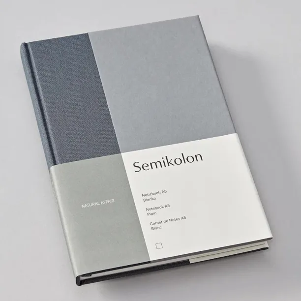 Semikolon notepad Natural Affair A5