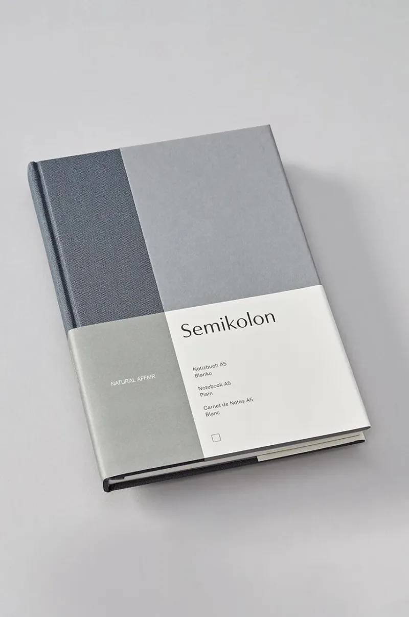 Semikolon notepad Natural Affair A5