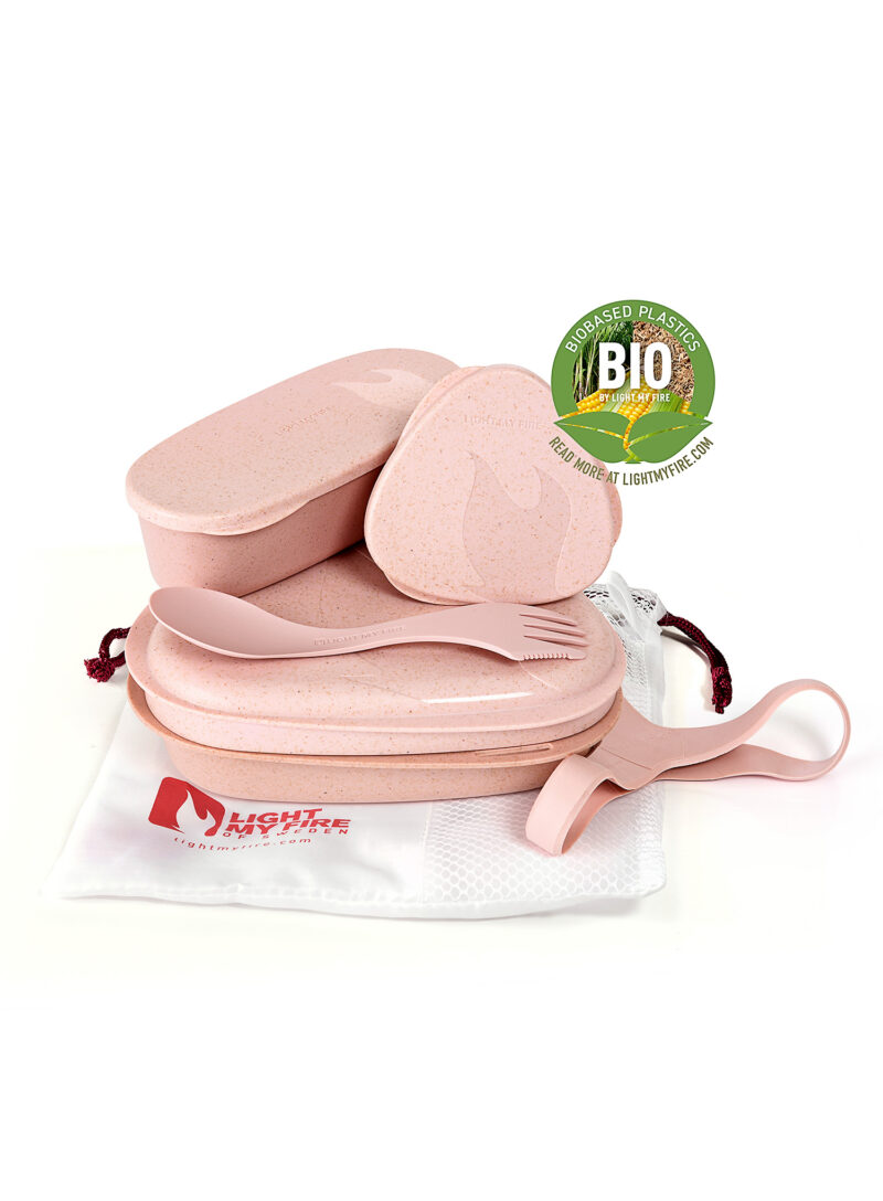 Set Light My Fire Lunch Kit Bio - dusty pink preţ