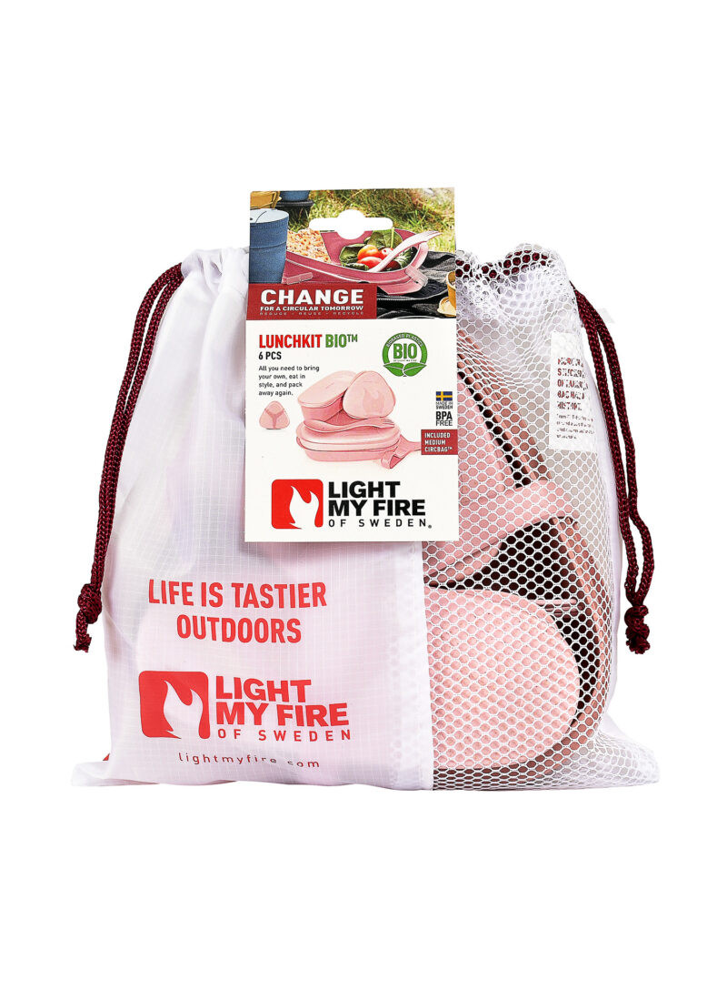 Preţ Set Light My Fire Lunch Kit Bio - dusty pink