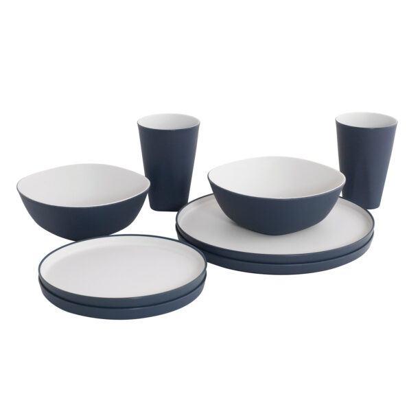 Set Outwell Gala 2 Person Dinner Set - navy night