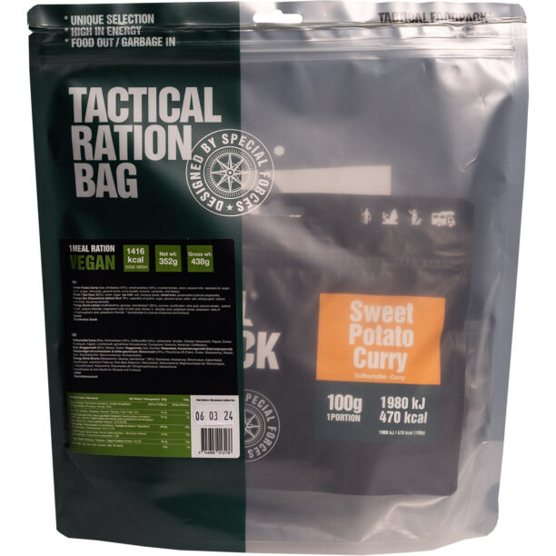 Set Tactical FoodPack Ration Vegan 1 meal