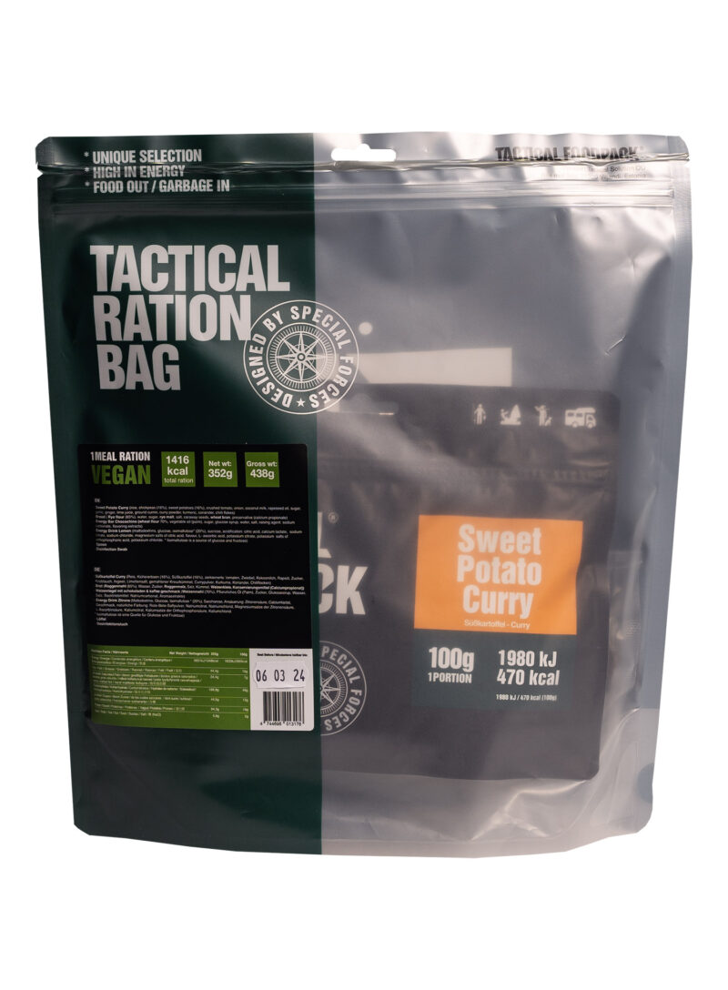 Set Tactical FoodPack Ration Vegan 1 meal