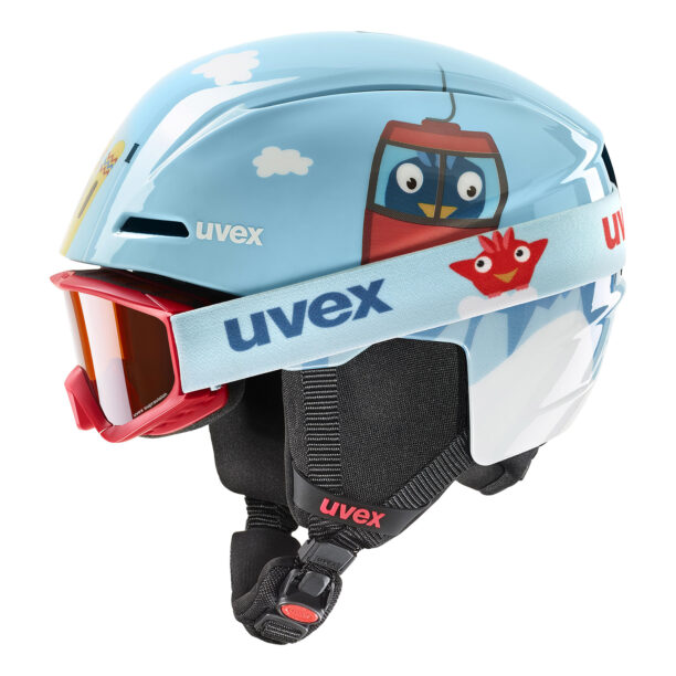 Set Uvex Viti Set - light blue birdy