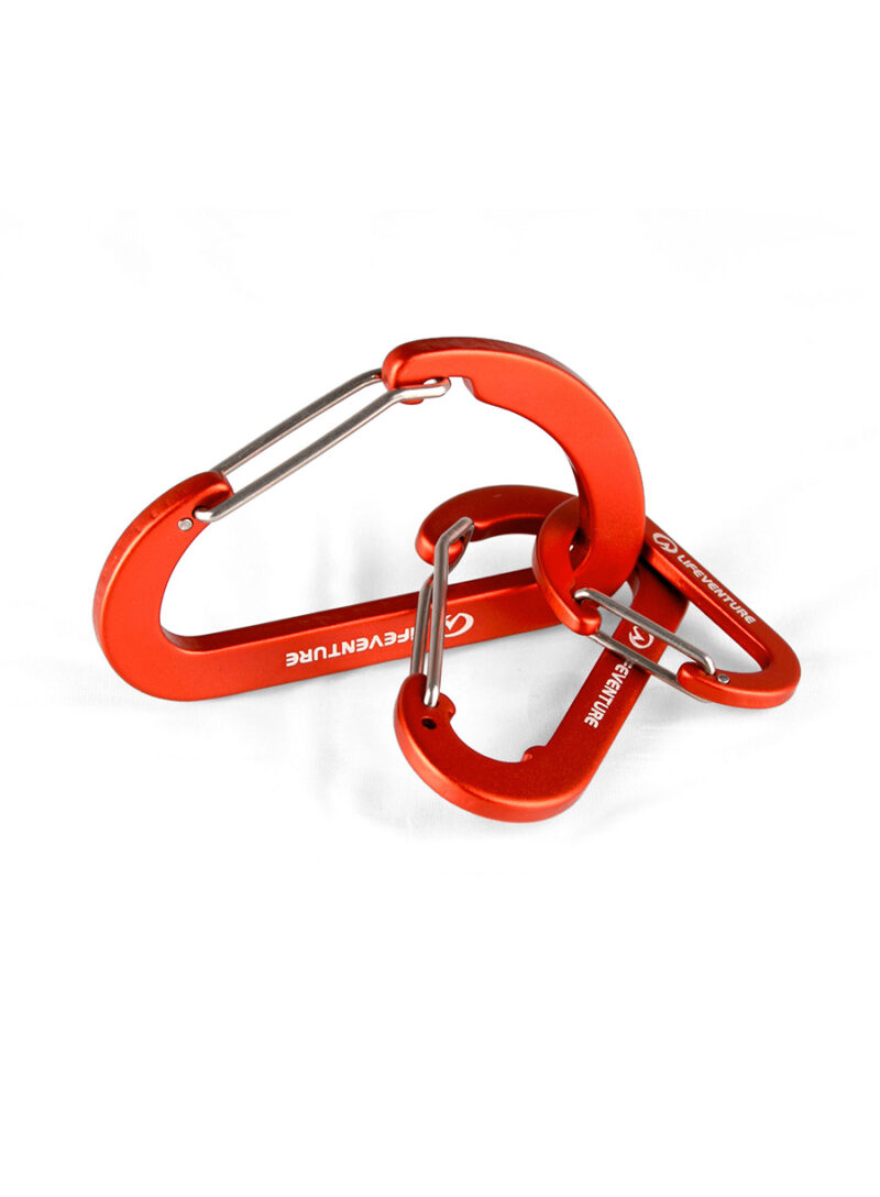 Set carabiniere Lifeventure Karabiners 3-Pack