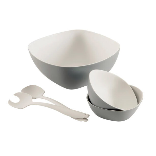 Set de boluri Outwell Gala Salad Set - grey/sand preţ