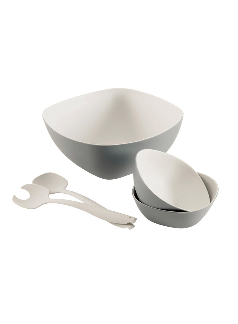 Set de boluri Outwell Gala Salad Set - grey/sand preţ