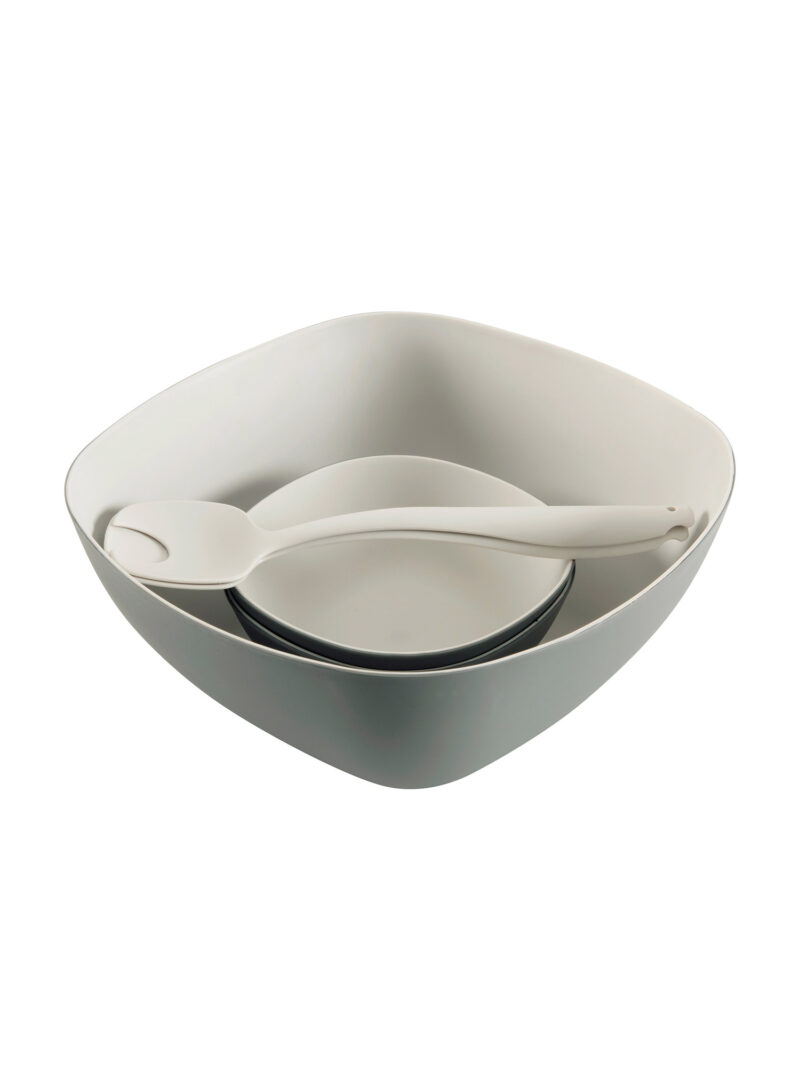 Set de boluri Outwell Gala Salad Set - grey/sand