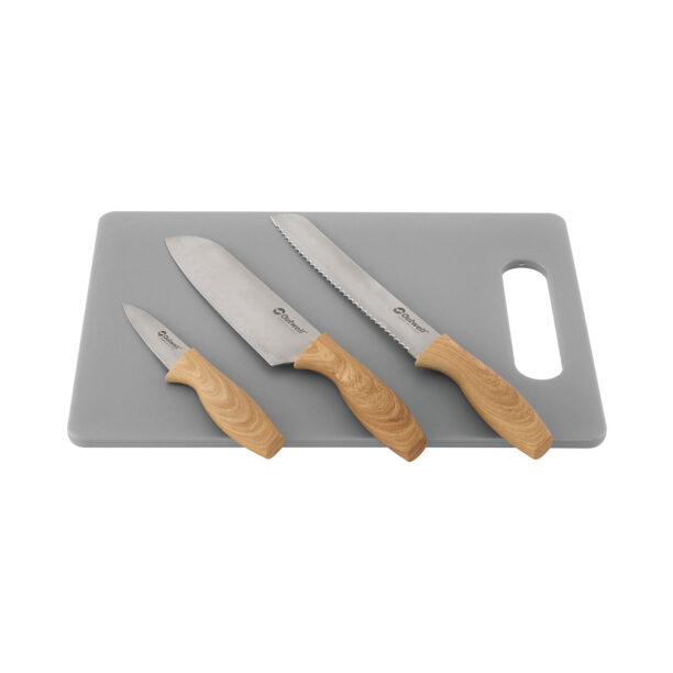 Set de cuțite Outwell Caldas Knife Set w/Cutting Board