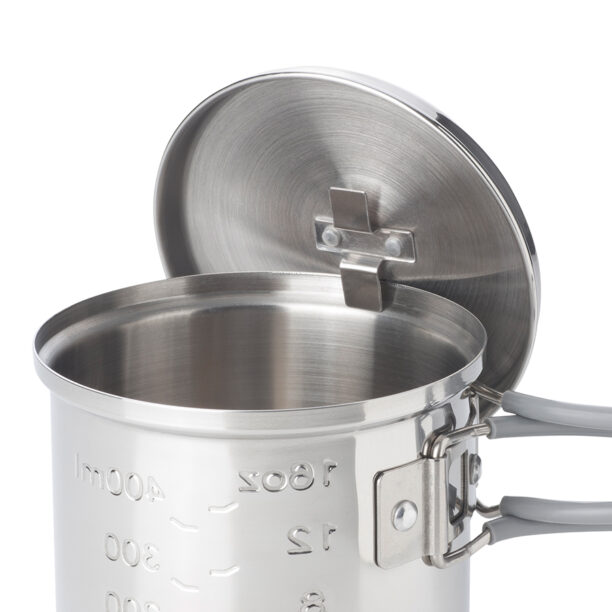 Preţ Set de gătit Esbit Solid Fuel Cookset 585 ml Stainless Steel