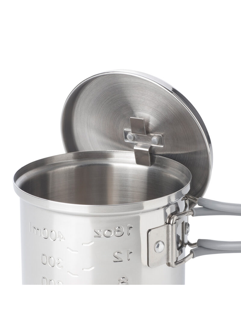 Preţ Set de gătit Esbit Solid Fuel Cookset 585 ml Stainless Steel