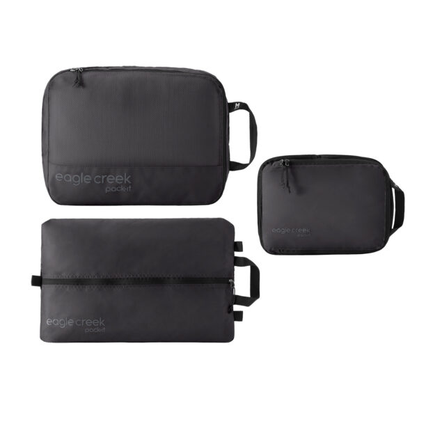 Set de organizare Eagle Creek Pack-It Essentials Set - black/black