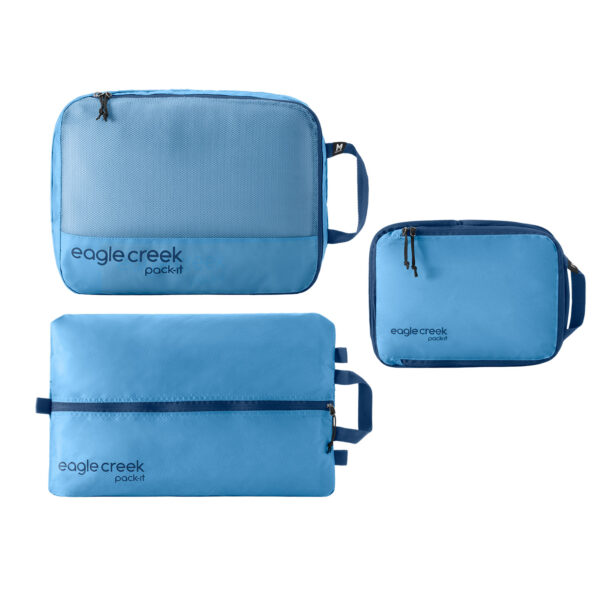 Set de organizare Eagle Creek Pack-It Essentials Set - blue dawn