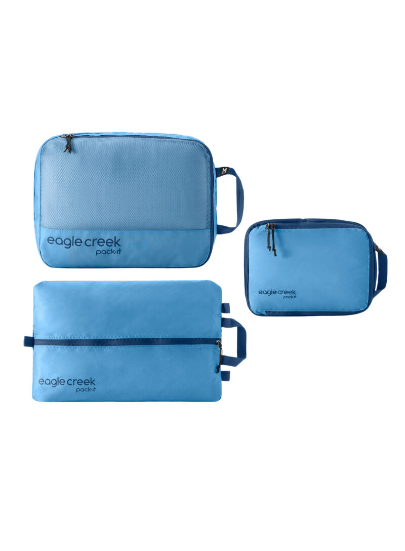 Set de organizare Eagle Creek Pack-It Essentials Set - blue dawn