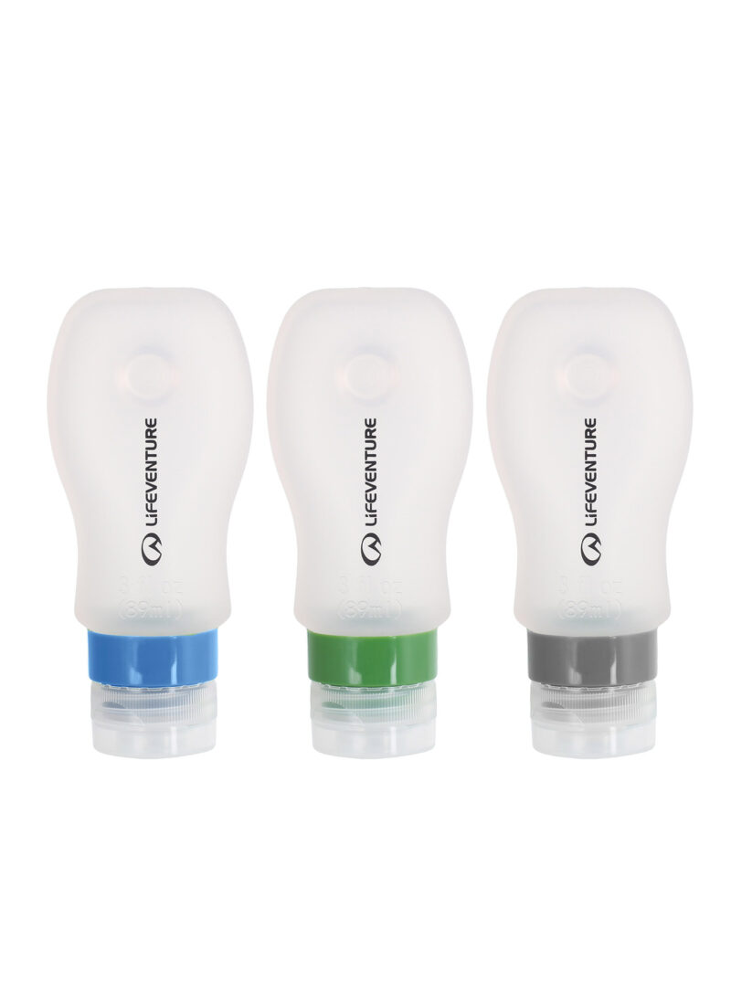 Set de recipiente Lifeventure Silicone Bottle Set