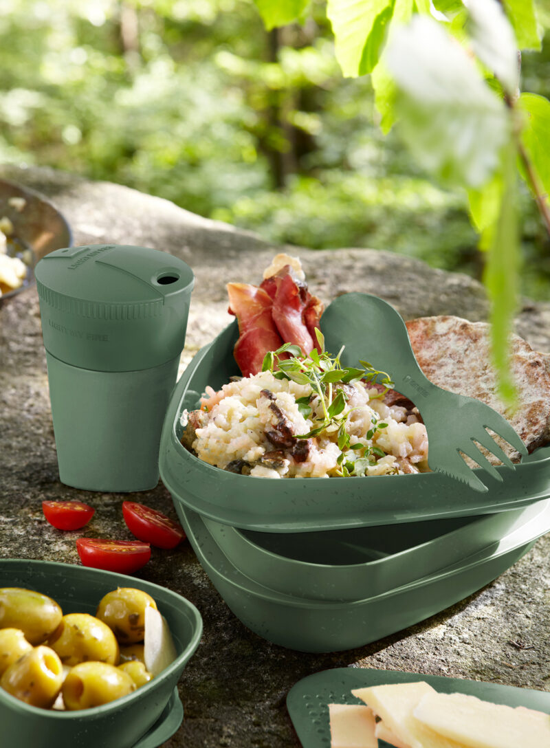 Set de vase de gătit Light My Fire LunchKit Bio - sandgreen preţ