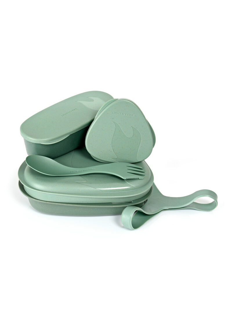 Set de vase de gătit Light My Fire LunchKit Bio - sandgreen