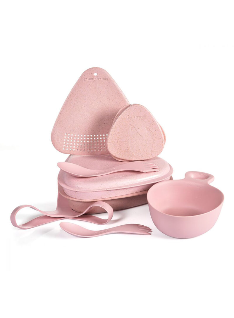 Set de vase de gătit Light My Fire Meal Kit Bio - dusty pink