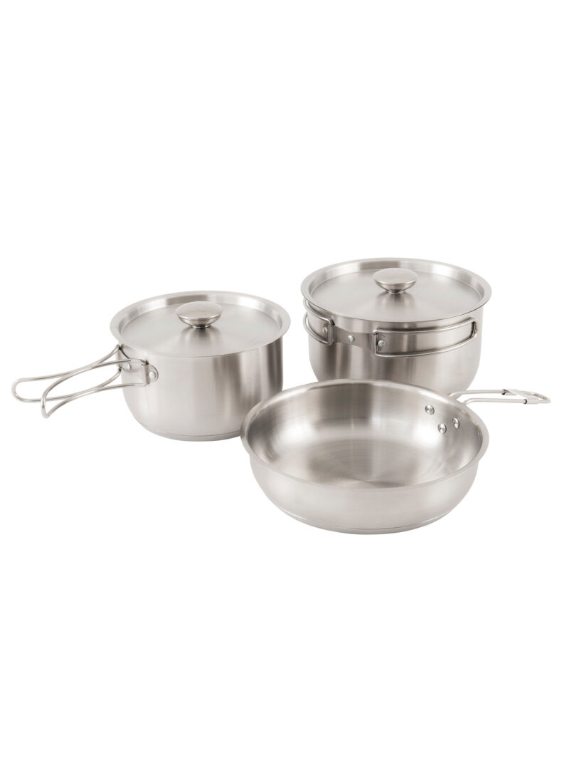 Set de vase de gătit Outwell Supper Set M - silver