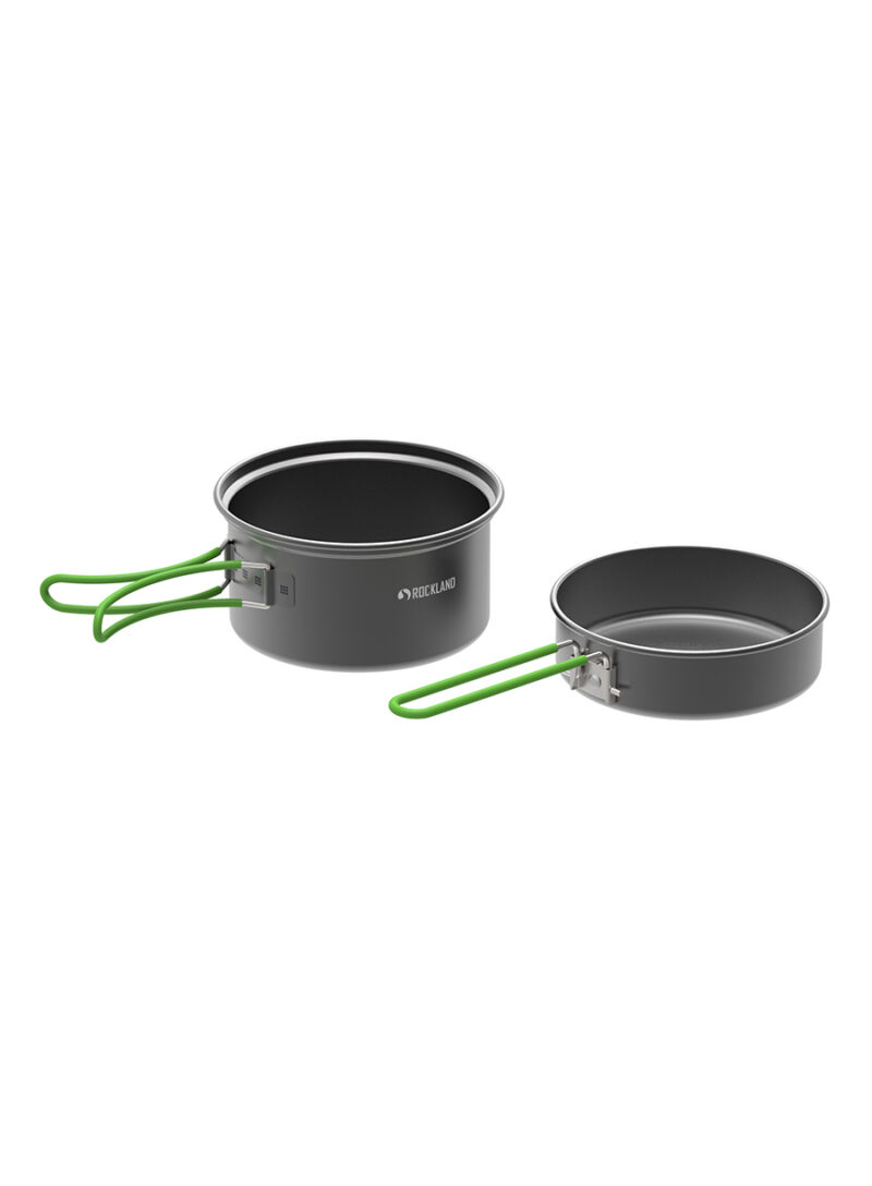 Set de vase de gătit Rockland Travel Duo Anodized