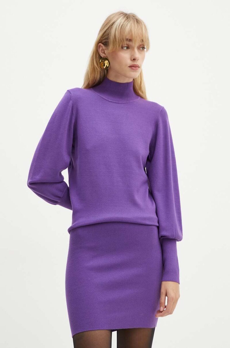 Silvian Heach rochie IKUR culoarea violet