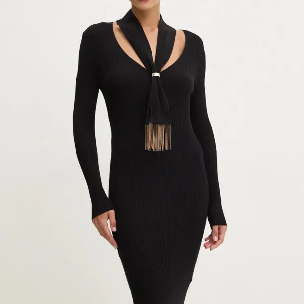 Simona Corsellini rochie culoarea negru