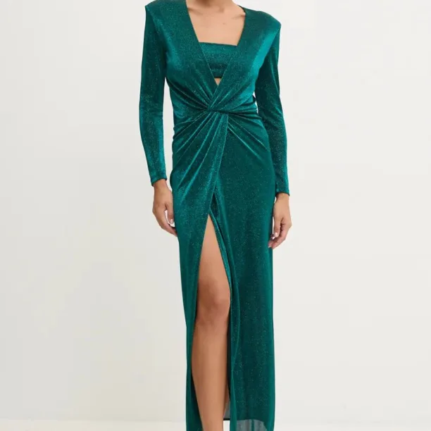 Simona Corsellini rochie culoarea verde