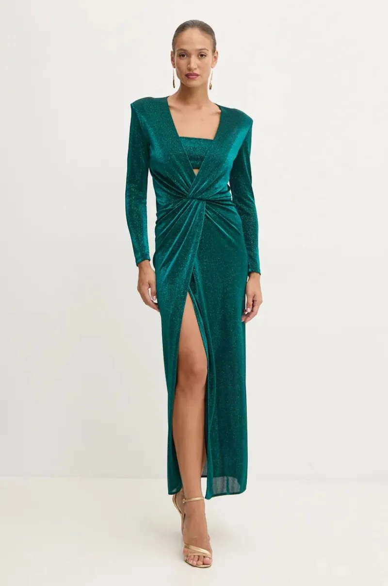 Simona Corsellini rochie culoarea verde